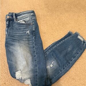 KanCan Distressed Blue Women's Jeans